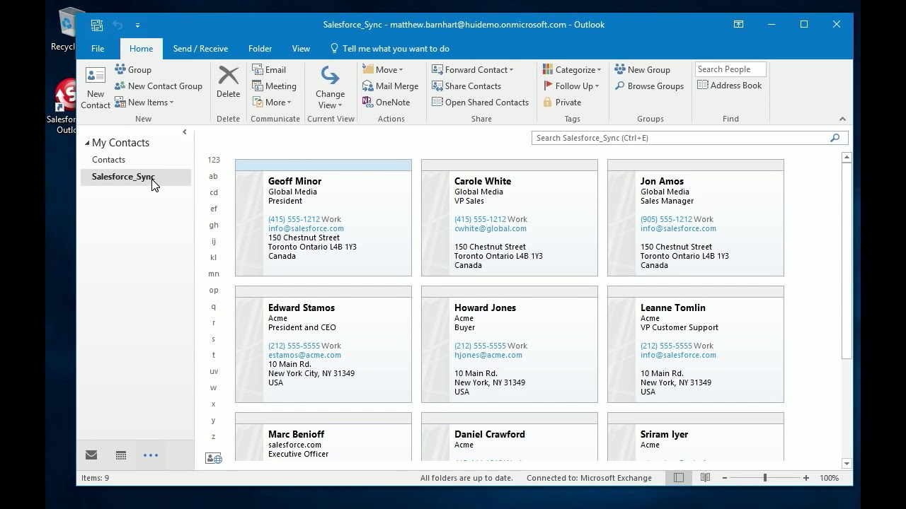 salesforce lightning for outlook on mac can