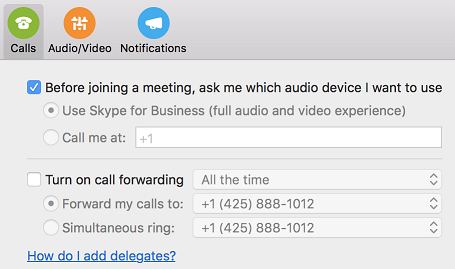 skype for business mac send message attendee